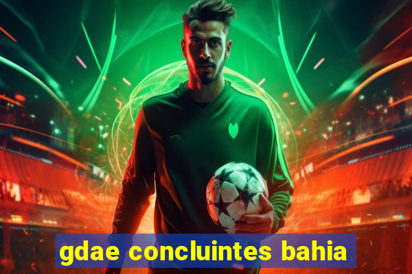 gdae concluintes bahia